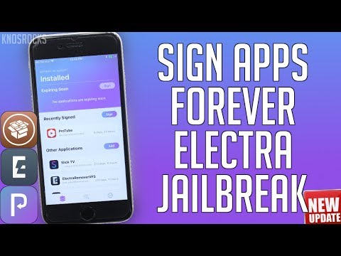 How To Resign Apps + Electra iOS 11.4.1 Jailbreak FOREVER Cydia ReProvision No PC iOS 11.3.1