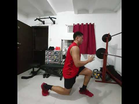 Forward-to-Backward Lunges (Bodyweight Only!)