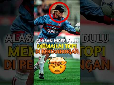 Alasan kiper dulu memakai topi di pertandingan! 😮