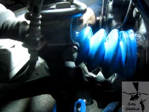 My redneck Benz- Replacing cv joint boot 2 of 2