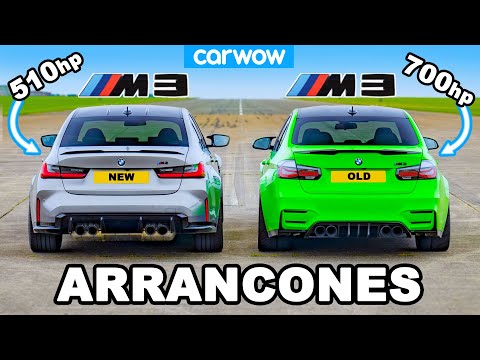 Nuevo BMW M3 vs Viejo M3 de 700hp: ARRANCONES