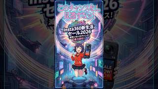 【モトブログ三種の神器】360°カムやアクションカムが新生活応援セールで最大20%オフだ！急げ〜！#insta360