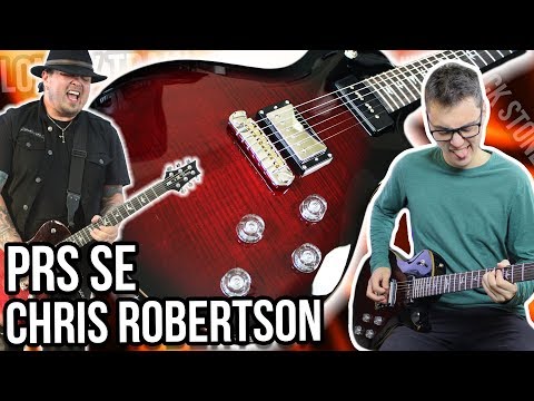 PRS SE Chris Robertson 2018 - Black Stone Cherry Burst image 3