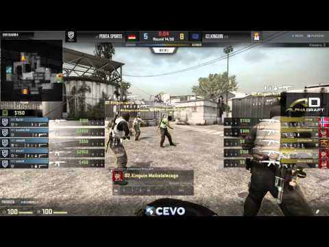 G2.Kinguin vs Penta Game 1 (CEVO-P CS:GO Season 8) - Helium & Launders