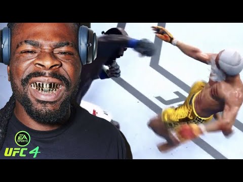UFC4 | Old Bruce Lee vs Kimbo Slice(Hardest AI)