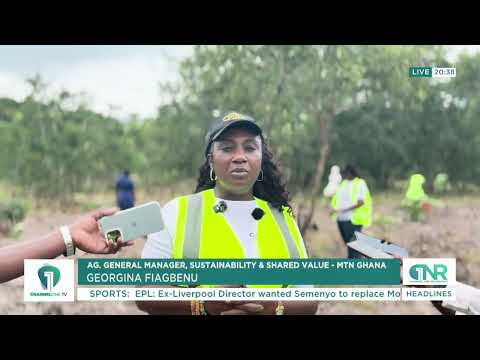 MTN Ghana Plants 1,660 Trees to Restore Chipa Forest Reserve