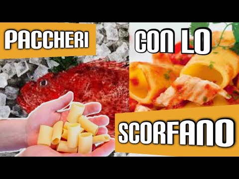 Come Fare il  SUGO di SCORFANO Perfetto