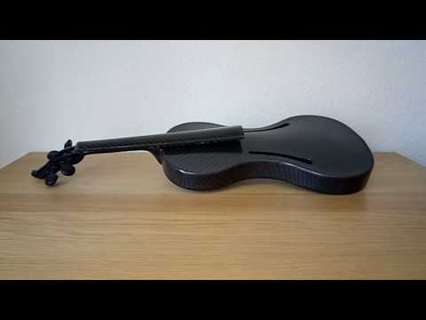 How hard is a QARBONIA Carbon Fiber Violin?