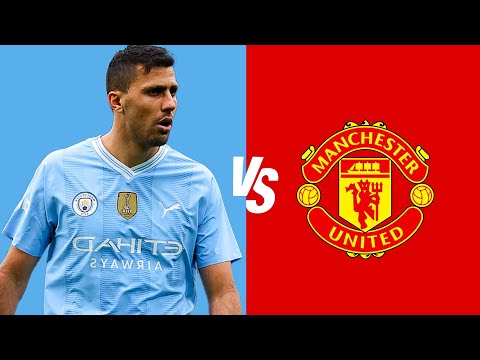Rodri vs Manchester United | Premier League 14/09/2025