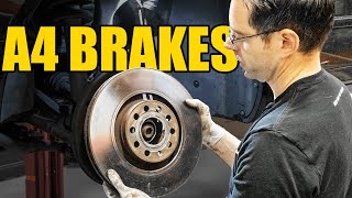 How to Replace Front Brakes on a B7 Audi A4 | DIY