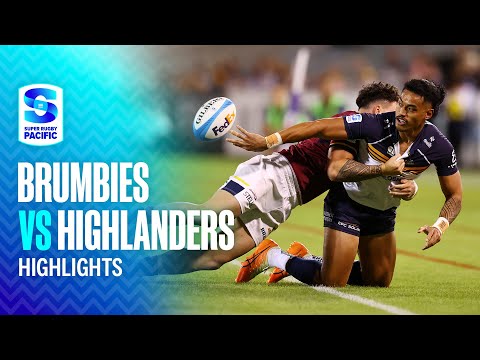 HIGHLIGHTS | ACT Brumbies v Highlanders | Round 7, 2025