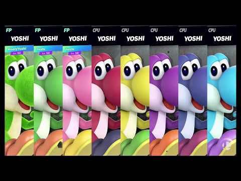 Super Smash Bros Ultimate Amiibo Fights   Request #9936 Yoshi Frenzy