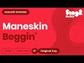 Beggin' - Måneskin, Frankie Valli & the Four Seasons (Acoustic Karaoke)