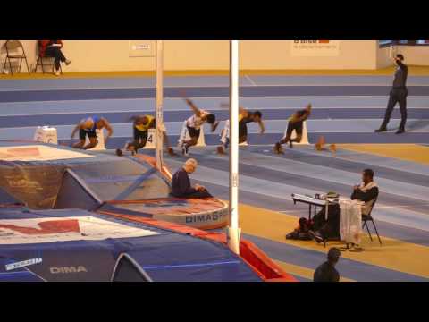 60m – Finale C – SEM – Championnat Régionaux Indoor 21/01/2017 – Eaubonne