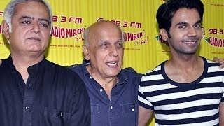 SPOTTED: Rajkummar Rao & Mahesh Bhatt At Radio Mirchi