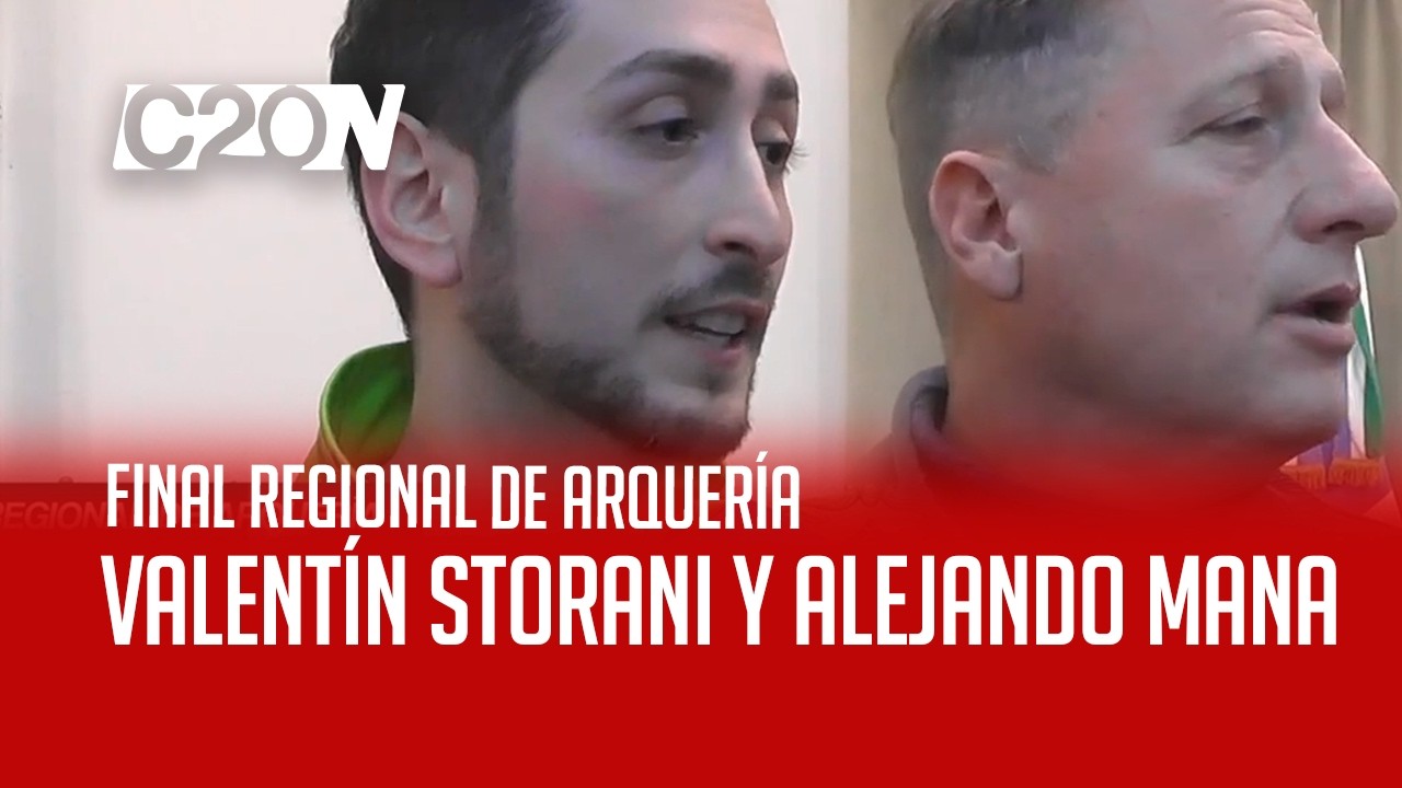 C20 Noticias | Final regional de arquería - Valentín Storani y Alejandro Mana