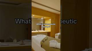 What is therapeutic massage