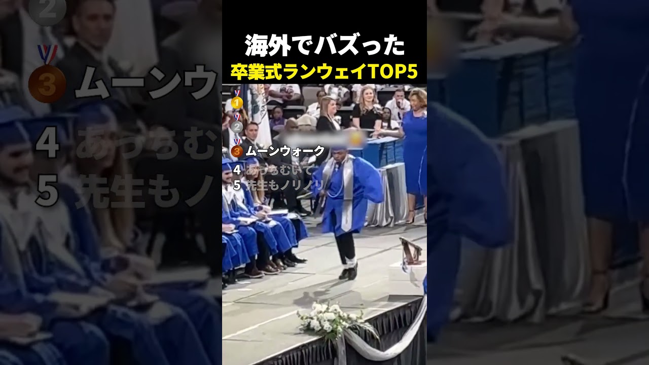 海外でバズった　卒業式ランウェイTOP5