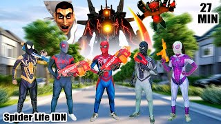 Download lagu 5 Spider-Man Bersama-sama Menghancurkan Monster Skibidi Toilet (Aksi dalam kehidupan nyata) mp3 Download lagu 5 Spider-Man Bersama-sama Menghancurkan Monster Skibidi Toilet (Aksi dalam kehidupan nyata) mp3