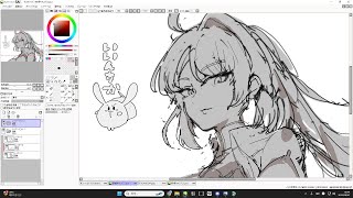 お絵描き　土曜の部