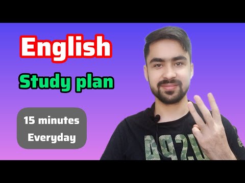 How to improve your English | English study plan