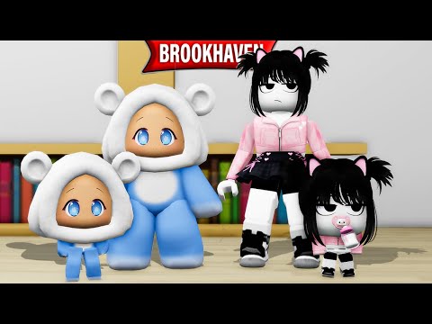 I NOSTRI FIGLI ADOTTANO DEI BAMBINI SU BROOKHAVEN ROBLOX!
