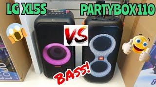 Video thumbnail for LG XBOOM XL5S vs. JBL Partybox 110 | Bass Sound Test!😱🔥❤💥 by HQ AUDIO Exchange