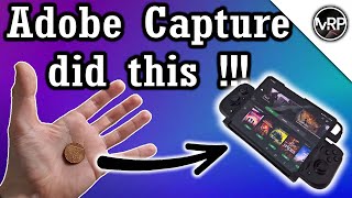 I used 2p coin to create KISHI Adapter for my Fold3 | w/ Adobe Capture android app