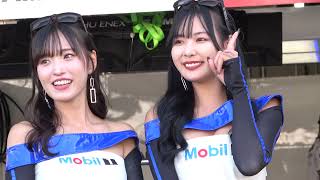 2024 SUPER FORMULA Rd.6/7 FUJI #19#20 小湊美月 引地裕美 花乃衣美優 ITOCHU ENEX TEAM IMPUL 土曜ピットウォーク 4K