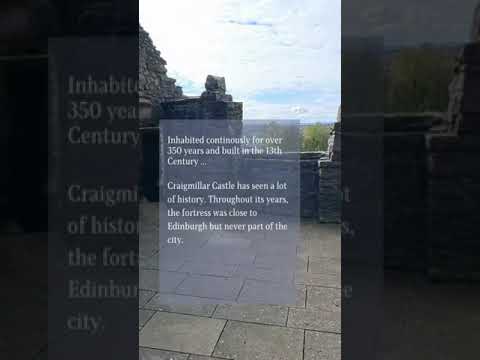Have you visited Craigmillar Castle?