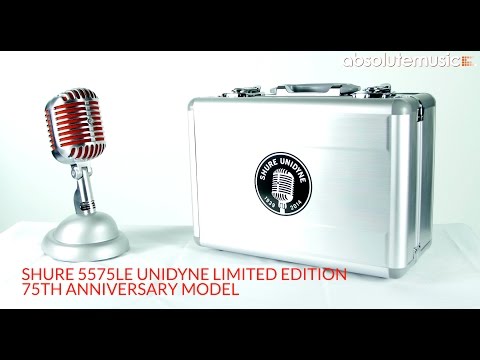 SHURE 5575LE LIMITED EDITION UNBOXING- 4K