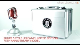 SHURE 5575LE LIMITED EDITION UNBOXING- 4K