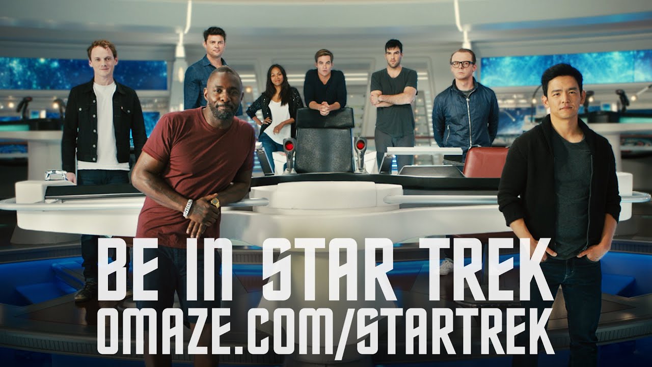The Cast of Star Trek Beyond Offers YOU a Role in the Film // Omaze - YouTube
