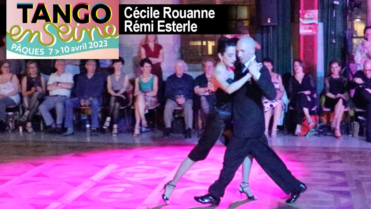 Cécile Rouanne et Rémi Esterle - 1er festival Tango en Seine - 7 avril 2023 - TangoEmoi Rouen