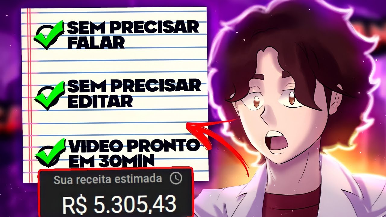 COMO FAZER UM CANAL DARK NO YOUTUBE! 🔥 (fácil e RÁPIDO demais!)