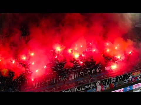 FCB-YB: Krasse Pyroshow der Muttenzerkurve - 06.11.2017