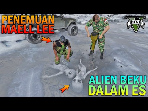 PREMAN TERKUAT TEMUKAN ALIEN BEKU DALAM ES - GTA 5 YOUTUBER KOCAK PARODY