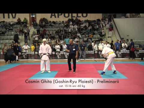 Cosmin Ghita (Goshin-Ryu Ploiesti) - Preliminarii