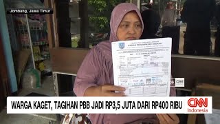 Warga Kaget, Tagihan PBB Jadi Rp 3,5 Juta Dari Rp 400 Ribu