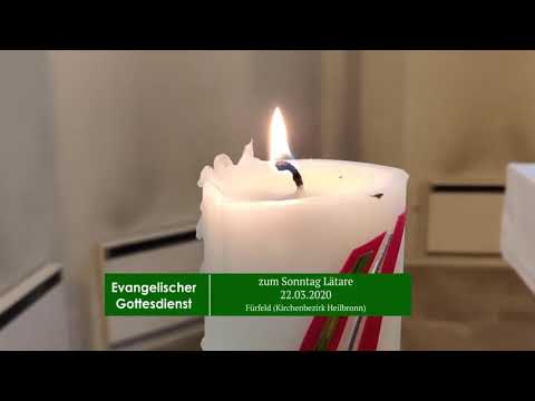 Gottesdienst vom 22.03.2020 aus der Evangelischen Kirche in Fürfeld