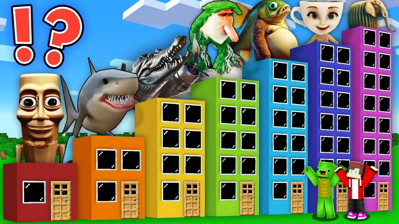 マイゼンとマイキーがイタリヤ動物ホテルでサバイバル！マインクラフ