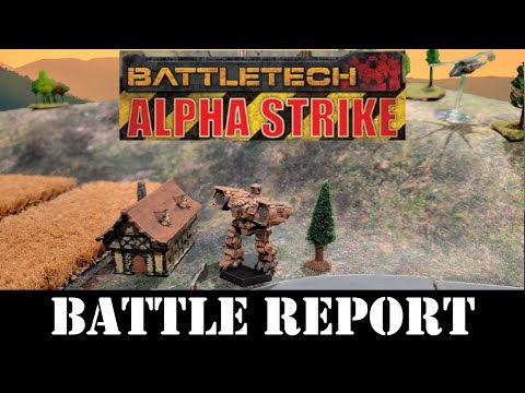 2. Battle of South Mortarborne | BattleTech Alpha Strike Battle Report | Tamar Rising Chaos Campaign