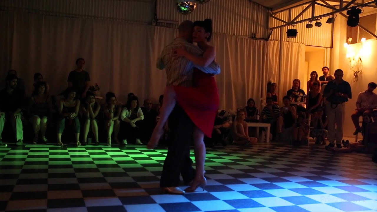 Javier Antar y Kara Wenham, 3-4, Buenos Aires, Milonga "La Bicicleta", 16.03.2015