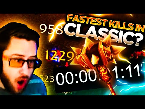 FASTEST KILLS IN CLASSIC? THANKS SULFURAS