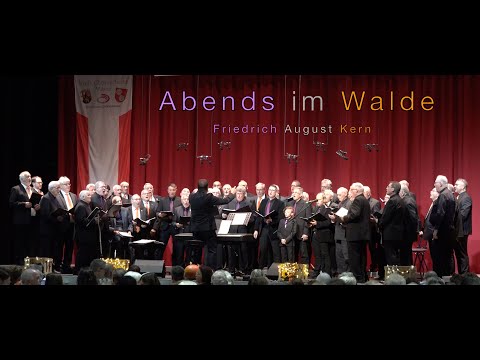 Abends im Walde   Männerchor Concordia & Kreischor Oppenheim