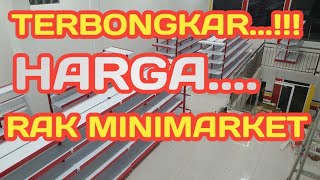 RAK MINIMARKET BEKAS MURAH BERKUALITAS...