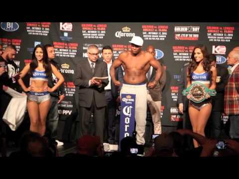 HEAVYWEIGHT CLASH - LUIS ORTIZ v MATIAS ARIEL VIDONDO - OFFICIAL WEIGH IN / FACE OFF @ MSG, NEW YORK