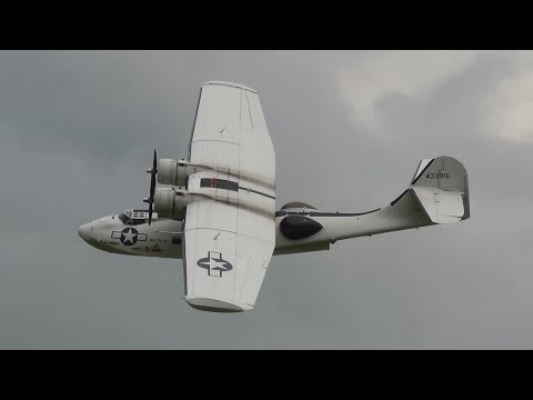 PBY-5A Catalina "Miss Pick Up" at Old Warden 29th June 2014