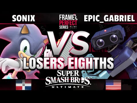 FPS Online Losers Top 8 - Bandits | Sonix (Sonic) vs IluZ | Epic_Gabriel (Rob) - Smash Ultimate