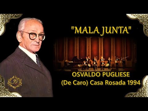  Vanina Bilous  and  Roberto Herrera  are  dancing  to  the  tango  "  Mala Junta  "  by  Osvaldo Pugliese  in  1994